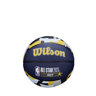 Wilson 2024 NBA All Star Mini Basketball Multicolor Size 3 - Multicolor - Sfera