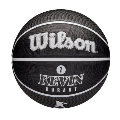 Wilson NBA Player Icon Outdoor Kevin Durant Size 7 - Nero - Sfera