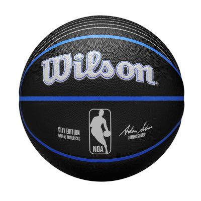 Wilson 2023 NBA Team City Collector Dallas Mavericks Size 7 - Nero - Sfera
