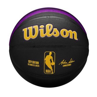 Wilson 2023 NBA Team City Collection Los Angeles Lakers Size 7 - Nero - Sfera