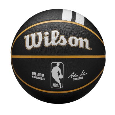 Wilson 2023 NBA Team City Collection Memphis Grizzlies Size 7 - Nero - Sfera