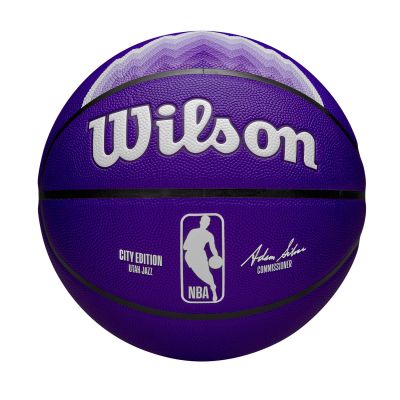 Wilson 2023 NBA Team City Collector Utah Jazz Size 7 - Viola - Sfera