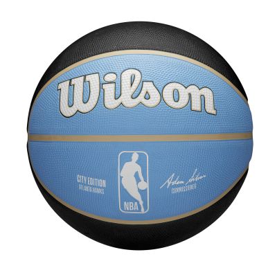 Wilson 2023 NBA Team City Edition Atlanta Hawks Size 7 - Blu - Sfera