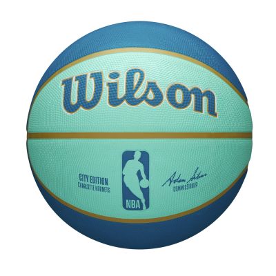 Wilson 2023 NBA Team City Edition Charlotte Hornets Size 7 - Verde - Sfera
