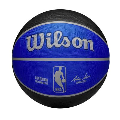 Wilson 2023 NBA Team City Edition Dallas Mavericks Size 7 - Blu - Sfera