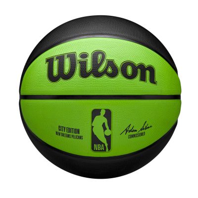 Wilson 2023 NBA Team City Edition New Orleans Pelicans Size 7 - Verde - Sfera